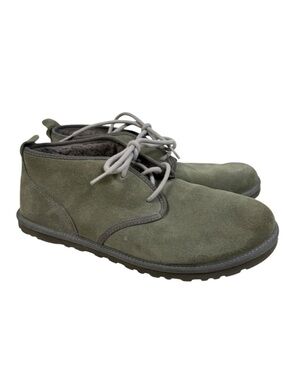UGG Australia Men's Maksim Chukka Suede Ankle Boots Gray Sz 10